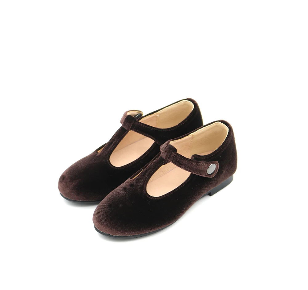 2021 custom princess fashion school baby child kids girl dress children's shoes