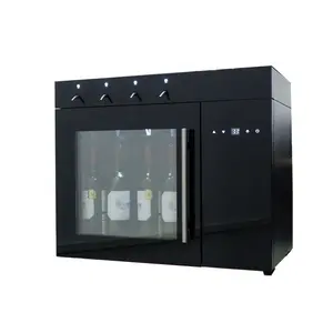 Freestanding Máy Nén 4 Chai Chai Chai Rượu Vang Cho Rượu Vang Tươi