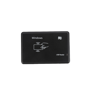 Lector de tarjetas inteligentes <span class=keywords><strong>RFID</strong></span> de <span class=keywords><strong>125kHz</strong></span> Interfaz de comunicación USB Instalación externa Material ABS Lector NFC - Product Image 2