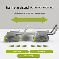 Nouvel appareil de musculation abdominal intelligent 2026 avec compteur et support pour les coudes, équipement de gym à retour automatique pour l'entraînement des abdominaux à domicile pour hommes et femmes