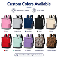 Sac isotherme souple portable 15L personnalisé avec impression de lettres, réutilisable, pour pique-niques et boîte de rangement pour le déjeuner