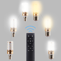 Ampoule LED E27 Dimmable à Haute Luminosité avec Télécommande Sans Fil et Minuteur pour la Décoration de la Maison, de la Chambre et du Salon