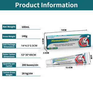 Ungüento de Acción Rápida para <span class=keywords><strong>Hemorroides</strong></span>, Alivia el Dolor Anal, la Sensación de Quemazón e Irritación, Cuidado Herbal Suave para Hombres y Mujeres - Product Image 5