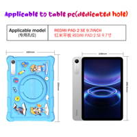 Casing Pelindung Silikon Tablet Redmi Pad Se 9.7-inci 25x18