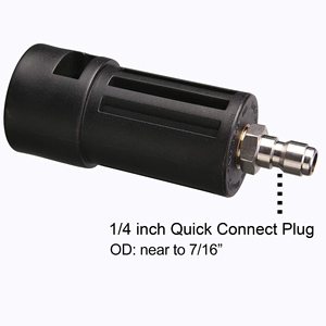 Stim High Pressure Washer Adapter 1/4 <b>Quick</b> <b>Connector</b> For Karcher K Series Car Wash Water Gun - Product Image 3