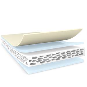 Cinta de espuma acrílica gris Tesa 6305 de alto rendimiento con núcleo viscoelástico para absorción de carga dinámica - Product Image 4