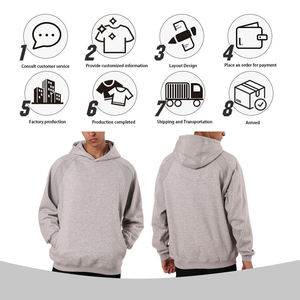 Sudadera con Capucha Casual Vintage para Hombre, Talla XL, Diseño con Parches de Felpa, Transpirable, con Hombros Caídos y Forro, Estilo Urbano Invernal - Product Image 5