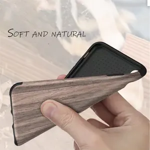 2022 nuove custodie per telefoni cellulari all'ingrosso in bianco Film di legno sublimazione custodia per telefono personalizzata spazi vuoti