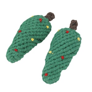 Jouet à mâcher pour chien en forme de sapin de Noël, 115g, 18cm, pour la dentition et le nettoyage des dents, petit jouet pour chiot, origine Cangnan - Product Image 5