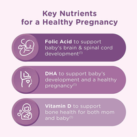 Rosebest OEM Marque Privée HALAL Complément Alimentaire Multivitaminé Naturel pour Femmes Enceintes avec Acide Folique et DHA pour Femmes Enceintes