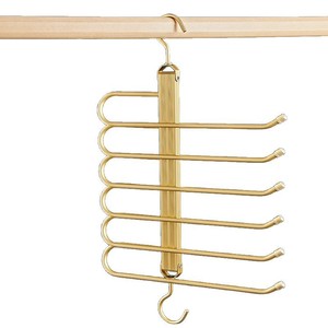 East Pacific Magic - Perchero para Pantalones de Aleación de Aluminio, Multicapa, Plegable, Ahorra Espacio, Organizador de Pantalones Tipo Gancho, Minimalista - Product Image 5