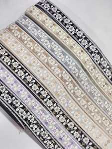 ชุดเดรสหรูหราลูกปัดลูกไม้ผ้าผู้หญิงซูดาน toub ขายส่งทนทานโดยใช้ผ้าฝ้ายฝรั่งเศสราคาต่ํา - Product Image 4