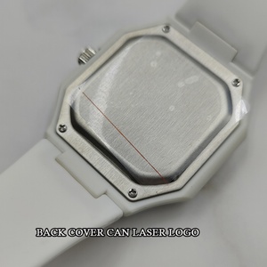 Reloj de Cuarzo Cuadrado Personalizado al por Mayor para Hombre, Fabricantes Chinos, Estilo Moderno y Ejecutivo, Hebilla Ajustable, Precio Económico - Product Image 5