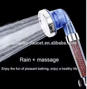 Nouveau produit phare 2025 : Douchette à main et pomme de douche pluie 3 modes, économie d'eau, pour salle de bain - Product Image 4