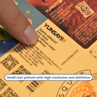Hoja de etiquetas adhesivas A4 troqueladas impermeables de oro cepillado de inyección de tinta de muestra gratis para impresora de inyección de tinta