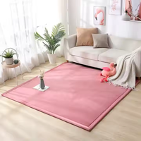 Tapis Tatami à larges bords personnalisés Tapis de jeu en mousse polyester florale pour enfants Fabriqué à la machine pour la maison Casse-tête de couloir