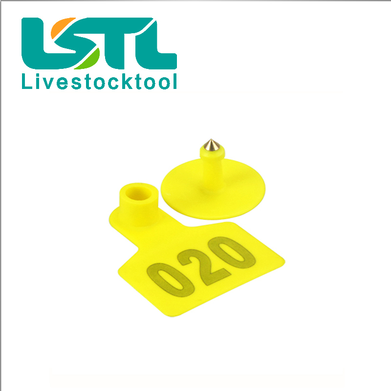 Haute Qualité TPU En Plastique Porc Porc Oreille Marqueur Cartes Bétail Animal Identifié Porcelet Porcins Truie Oreille Étiquett