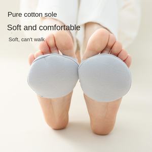 Wholesale Women's socks Foot Pad High Heel Forefoot Pad, Soft Metatarsal Support, Non-Slip and Anti-Foaming Insole Comfortable - Product Image 2