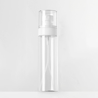 Vente en gros de flacons en plastique PET de 30 ml, 60 ml, 80 ml, 100 ml, 120 ml et 150 ml avec pulvérisateur à fine brume UPG et bouchon AS
