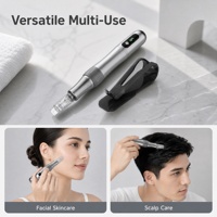 Stylo de beauté léger et portable en silicone nano, rechargeable, appareil de soin du visage à domicile