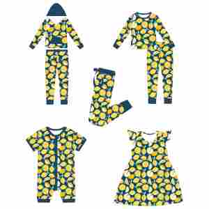 Vêtements pour bébés en bambou et élasthanne personnalisés de 12 à 18 mois, style imprimé décontracté, vêtements pour bébés garçons et filles, pour nouveau-nés de 6 à 9 mois - Product Image 3