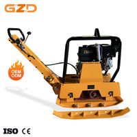 Plaque compacteuse vibrante haute performance GZD C330T 38KN, 13 CV, moteur diesel, machine routière