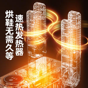 Secador de Zapatos Plegable Hx-02, 220V 160W, Deshumidificador de Plástico de Doble Uso para el Hogar, Estándares Europeos, Americanos y Británicos - Product Image 1