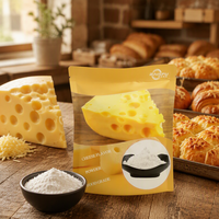 Arôme concentré de qualité alimentaire saveur fromage en poudre pour boulangerie, pour le pain