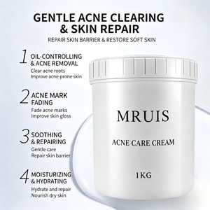 Crème Réparatrice Anti-Acné à l'<span class=keywords><strong>Acide</strong></span> <span class=keywords><strong>Salicylique</strong></span> 1KG Marque Blanche – Vente en Gros Usine pour Peaux à Tendance Acnéique, Imperfections et Marques Post-Acnéiques - Product Image 2
