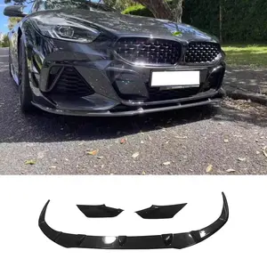 Carbon Fiber Front Bumper Lip Spoiler Splitters For BMW Z4 G29 M Sport 2019+ Front Lip Car Parts