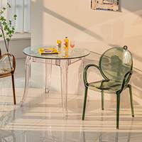 Tables de mariage modernes en verre acrylique pour événements, mobilier pour salles de réception, banquets et fêtes