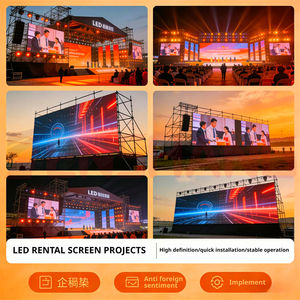 Écran LED de location pour scène P2.9, couleur pleine HD 4K, panneau mural LED extérieur pour événements, luminosité 6000 cd - Product Image 4