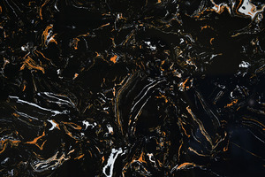 <span class=keywords><strong>Pierre</strong></span> de marbre artificielle <span class=keywords><strong>noire</strong></span> élégante et <span class=keywords><strong>brillante</strong></span> pour la décoration murale intérieure de luxe - Product Image 4