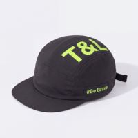 Casquette Trucker 5 Panneaux en Polaire Nylon Thermocollée avec Logo Personnalisé T&L, Visière Plate, Impression par Transfert Thermique, Réglable, Hiver, Extérieur