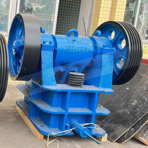 Trituradora de mandíbulas 381120K azul, máquina industrial para triturar rocas para minería y construcción - Product Image 1