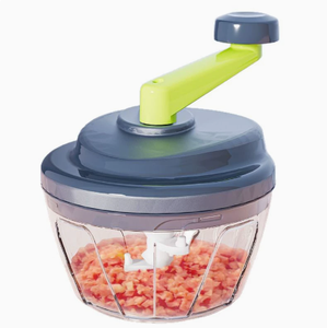 Hachoir à légumes compact et portable, lame en acier inoxydable, hachoir à fruits, ail et oignon, outils de cuisine - Product Image 1