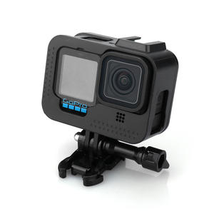 Étui de protection antichoc de haute qualité pour caméra GoPro 9/10/11/12/13, coque Hot Shoe, accessoires de cage pour chien, compatible PC métal - Product Image 3