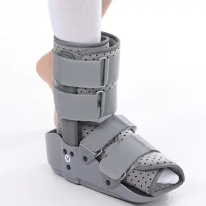 Soutien orthopédique médicale imperméable à l'air, bottes de marche courtes pour la rééducation, 1 paire