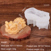 Die chinesische Löwen tanz Löwen förmige Silikon kerzen form Niedliche Mousse form