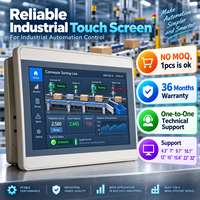 Mochuan 4.3'' Rs485 Modbus Mc-h043s Kontrol Pompa PLC HMI Layar Sentuh dengan RS422 Kecerahan Tinggi