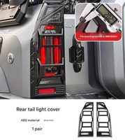 Offre Spéciale ABS installation facile pièces de carrosserie Abs accessoires extérieurs de voiture couvercle de feu arrière adapté pour Jetour T2
