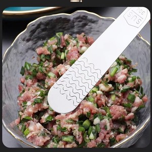 <span class=keywords><strong>Cuchara</strong></span> Mezcladora Multifuncional de Acero Inoxidable 304, <span class=keywords><strong>Tipo</strong></span> Engrosado, para Cocina, para Recoger Dumplings, Wontons y Otros Alimentos - Product Image 5