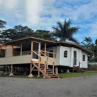 Casa Contenedor Expandible Moderna de Lujo de 40 y 20 Pies, Lista para Usar, de 2 a 5 Dormitorios, para Hotel, Oficina, Centro Comercial