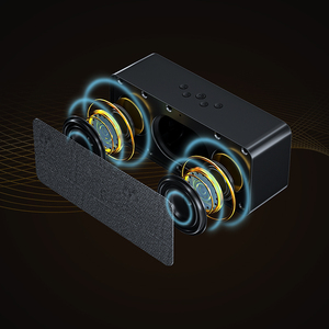 New vải thời trang 2.0 kênh stereo không dây di động loa răng Xanh với thẻ TF/AUX - Product Image 5