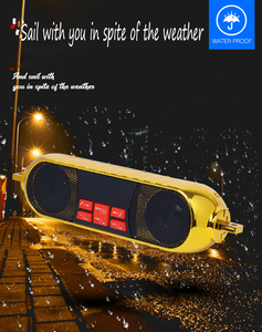 Motorrad <span class=keywords><strong>Alarm</strong></span> Audio Lautsprecher MP3 Music Player Wasserdichtes Blinklicht LED Rücklicht - Product Image 5
