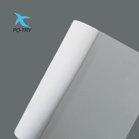Película de Transferencia Térmica DTF de 30cm/60cm en Rollo, Película PET Soluble en Agua a Baja Temperatura para Aplicación en Ropa, Gran Venta