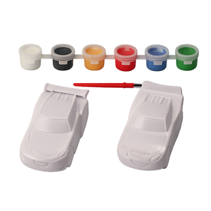 Set di Pittura Fai-da-Te per Auto Giocattolo, Kit Artistico per Bambini con Modellini di Auto in Plastica, Pennelli e Set di Colori, Giocattoli Personalizzabili per Bambini EN ASTM - Product Image 2