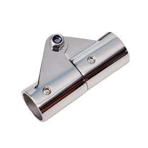 Raccord de tuyauterie en acier inoxydable avec boulon pour la réparation et le remplacement de la quincaillerie marine - Product Image 1