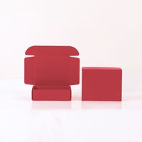 Recyclable Paperboard Mailer Shipping Boxes with Custom Logo Corrugated Gift Fold Design