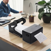 Untuk Printer Label Thermal Portabel 4 Inci Resolusi Tinggi 203DPI USB/BT Alamat Pengiriman Label Harga Label Rak Garansi 1 Tahun